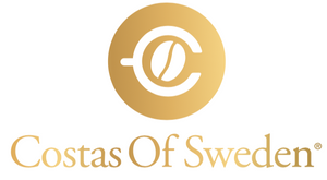 Costas Of Sweden "Roastery & Brewbar” logotyp